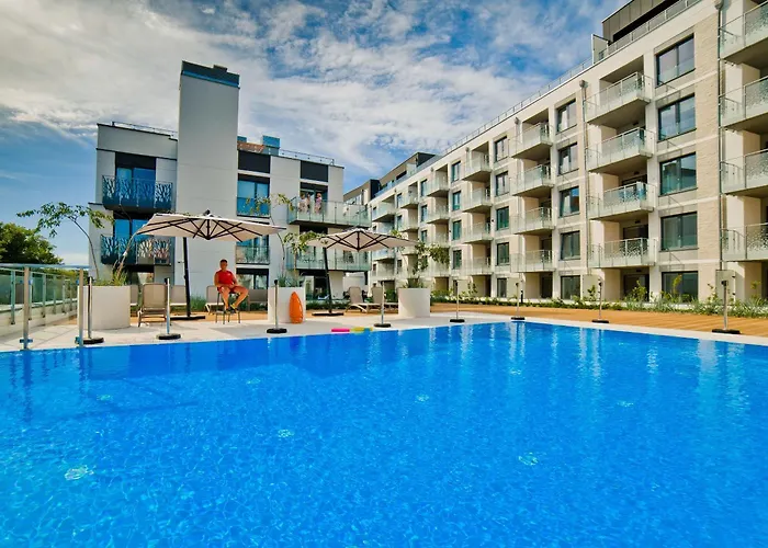 PORTY b103 Nadmorskie Tarasy pool sauna parking